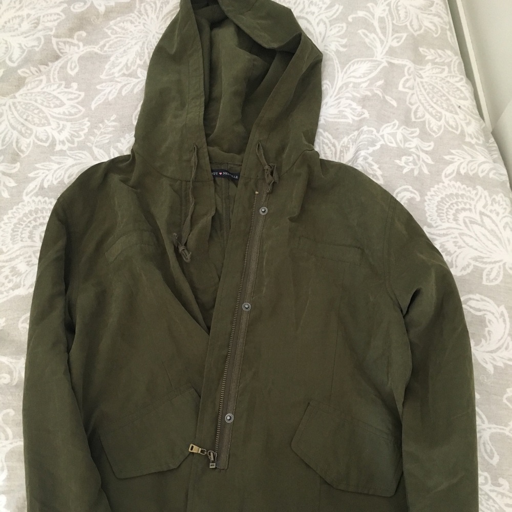 brandy melville army coat